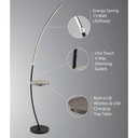 Monita Floor Lamp w/Desk - Led 15W